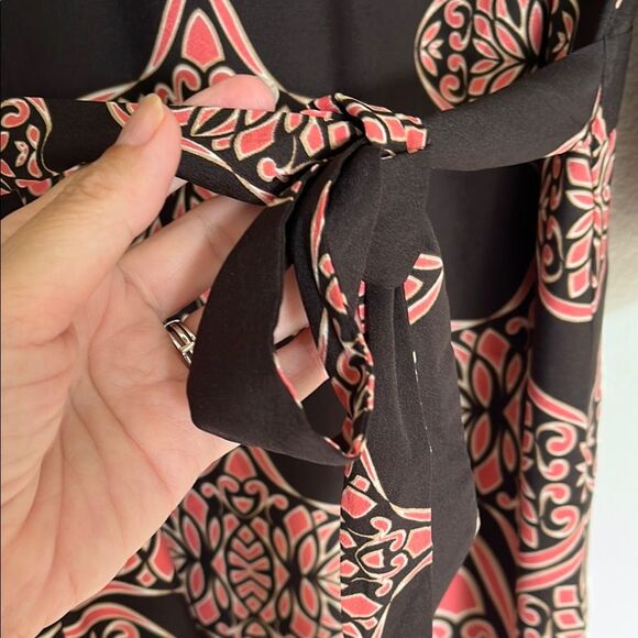 Ann Taylor Pink Sheath Dress with Cuffed Sleeves - Picture 6 of 8